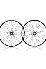 ATOMLAB ATOMLAB SUPERLITE 26" REAR WHEEL 135X12MM 8-10 SPEED BLACK BLACK PIMPLITE HUB GOLD NIPPLES QR ADAPTER