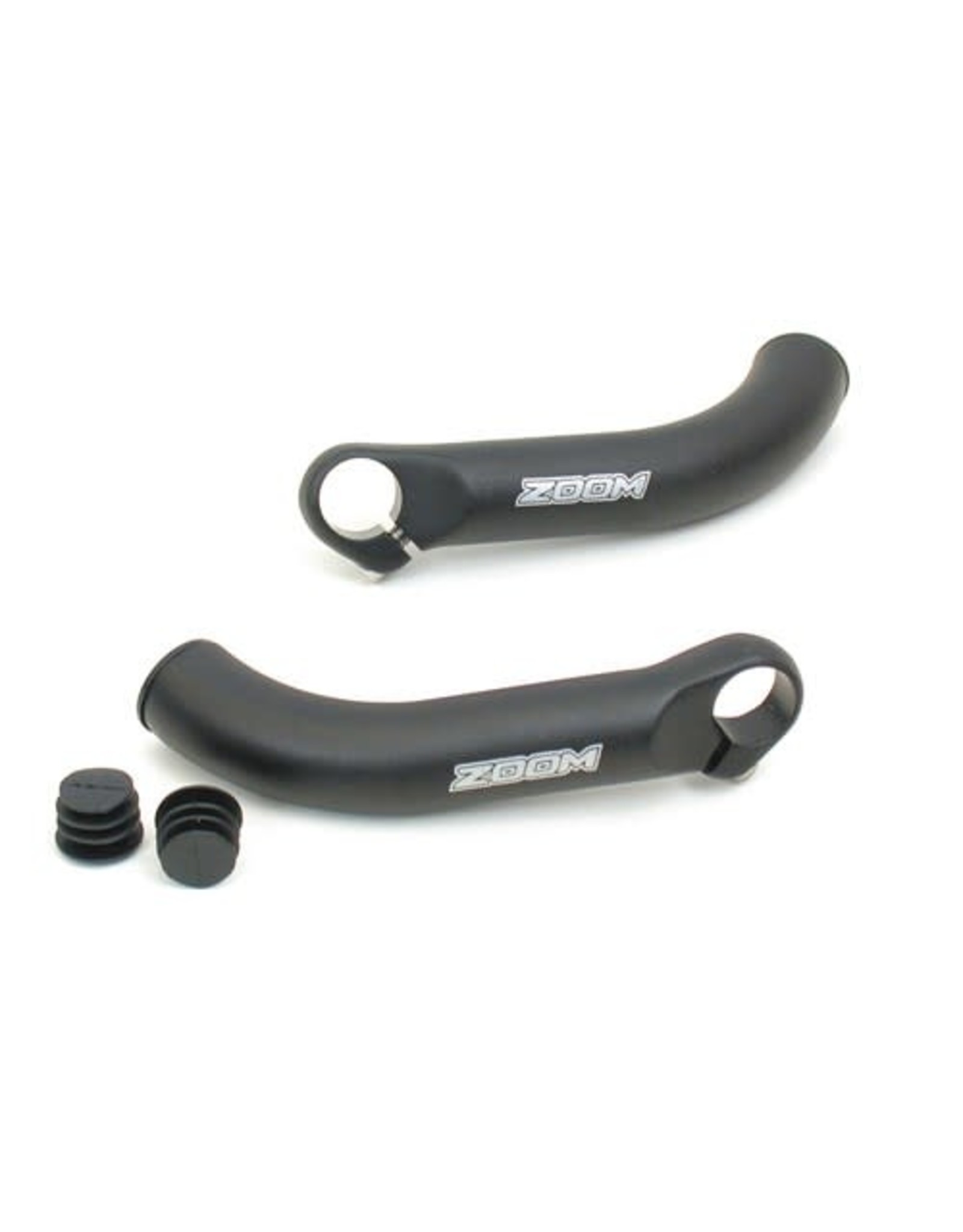 ZOOM ZOOM FAT BOY HANDLEBAR BAR END BLACK