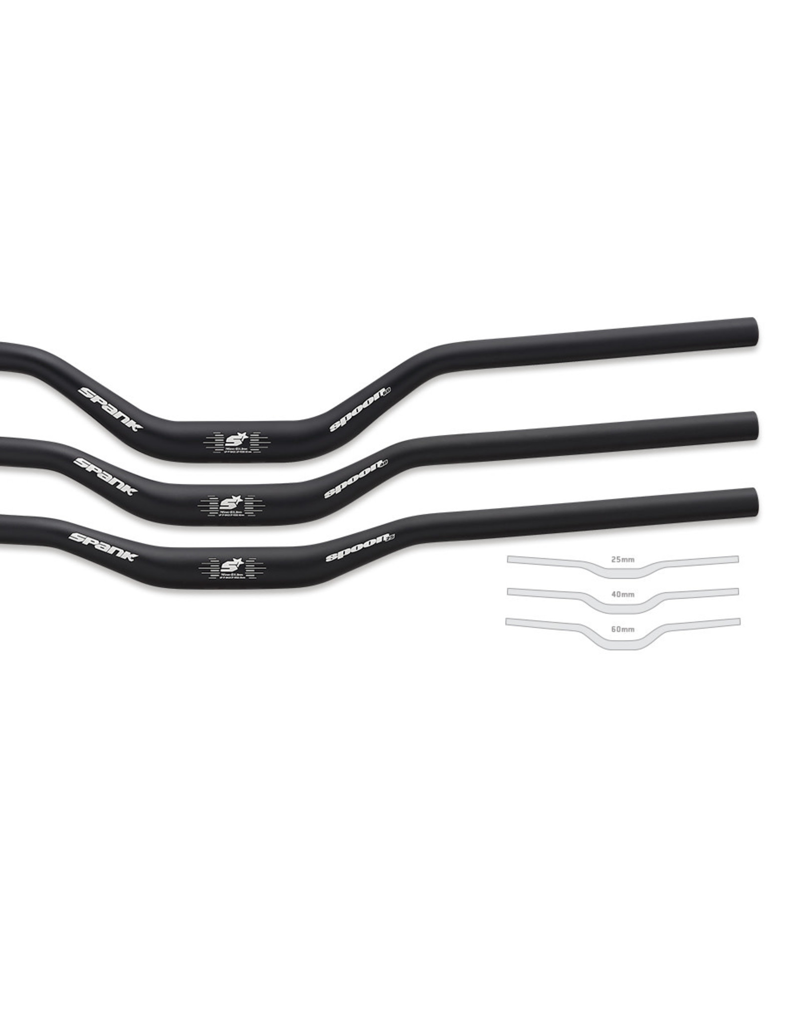 SPANK SPANK SPOON MTB HANDLEBAR 785X31.8 9 BACK 5 UP