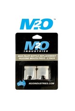 M20 M2O PILOT BOTTLE REPLACEMENT SILICONE MOUTH PIECE 2 PACK