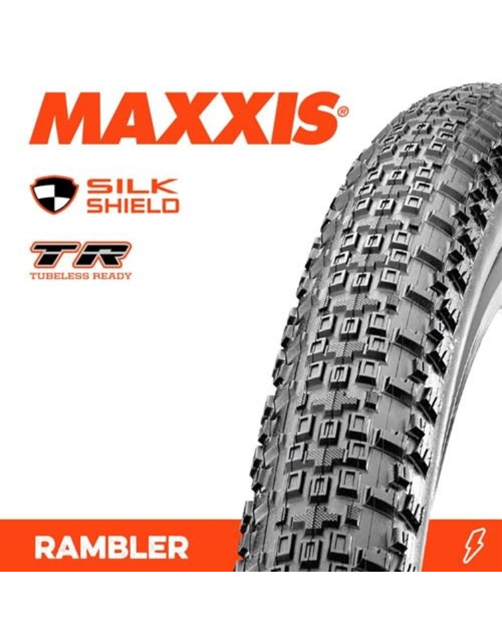 MAXXIS MAXXIS RAMBLER 700 X 38C SILKSHIELD TR FOLD 60TPI TYRE