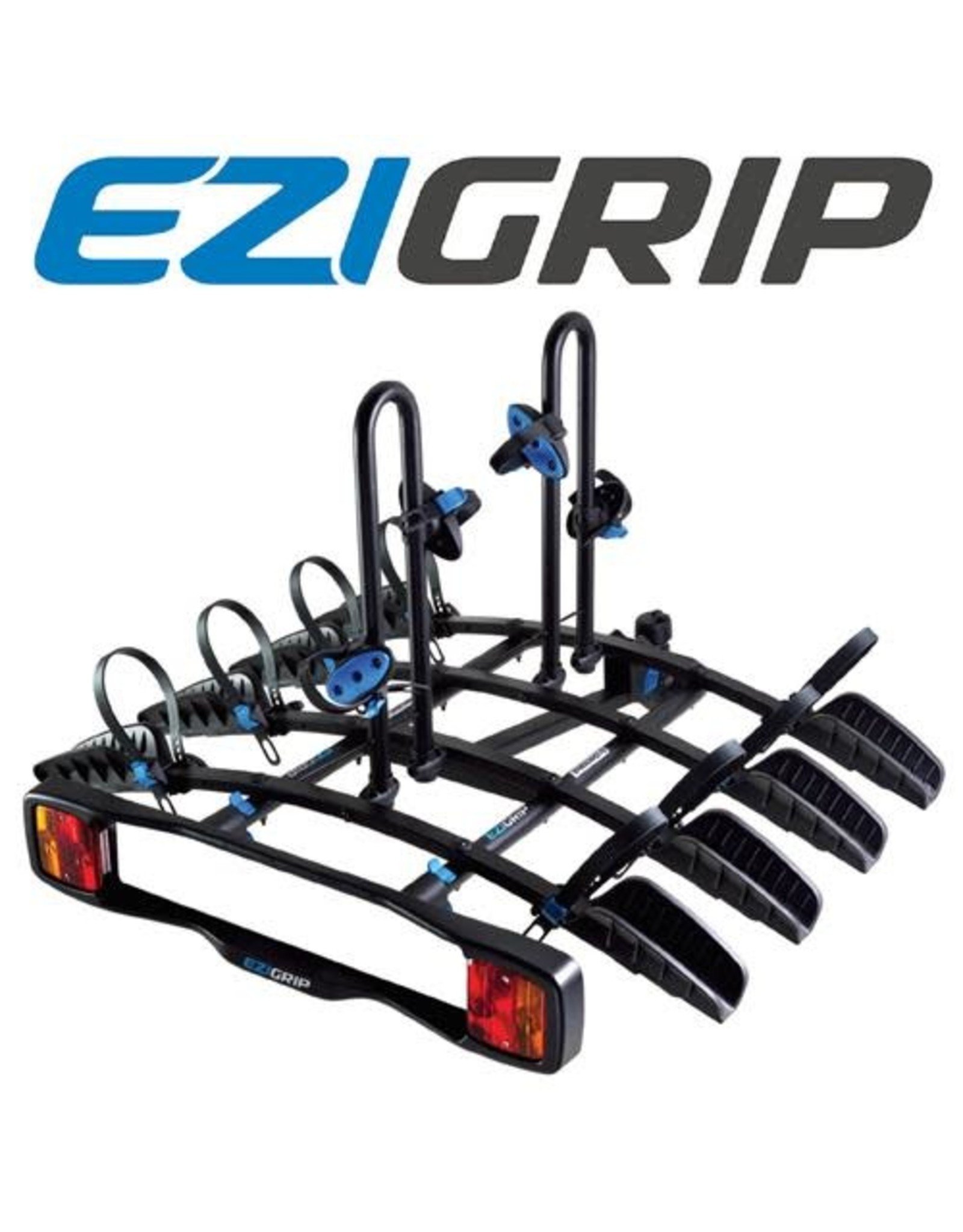 EZI GRIP EZI GRIP ENDURO 4 BIKE PLATFORM RACK TOW BALL W/LIGHT-BOARD CAR RACK