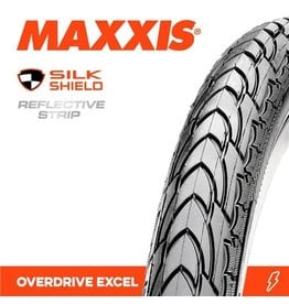 MAXXIS MAXXIS OVERDRIVE 700 X 40C SILKSHIELD WIRE 60 TPI TYRE