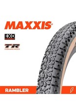 MAXXIS MAXXIS RAMBLER 700 X 38C EXO TR FOLD TAN WALL 120TPI TYRE