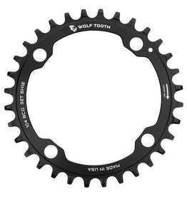 WOLF TOOTH WOLF TOOTH 104 X 32T BOOST SHIMANO 12 SPEED BLACK CHAINRING