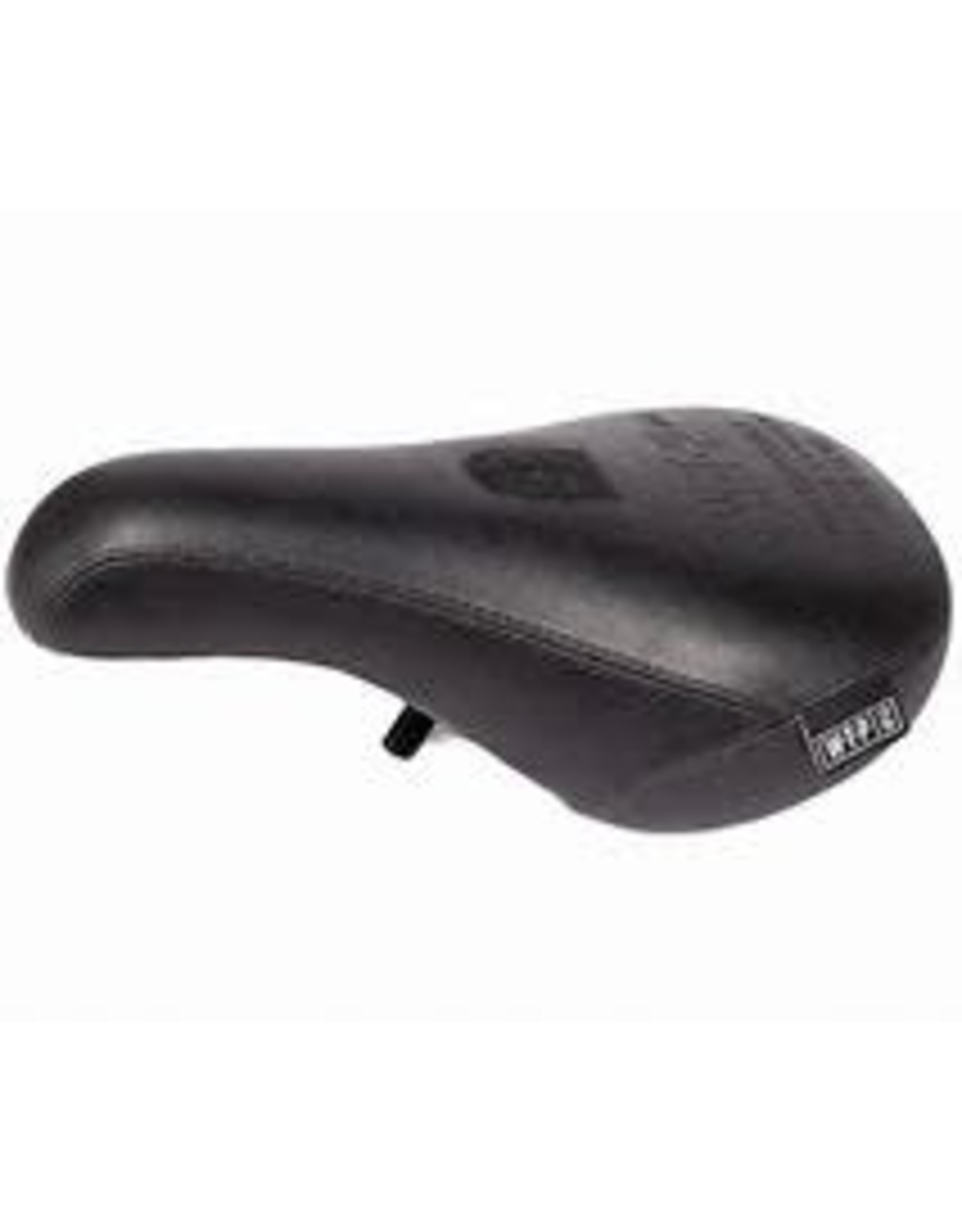 WE THE PEOPLE PIVOTAL BMX  SEAT FAT LEATHER BLACK