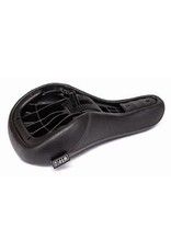 WE THE PEOPLE PIVOTAL BMX  SEAT FAT LEATHER BLACK