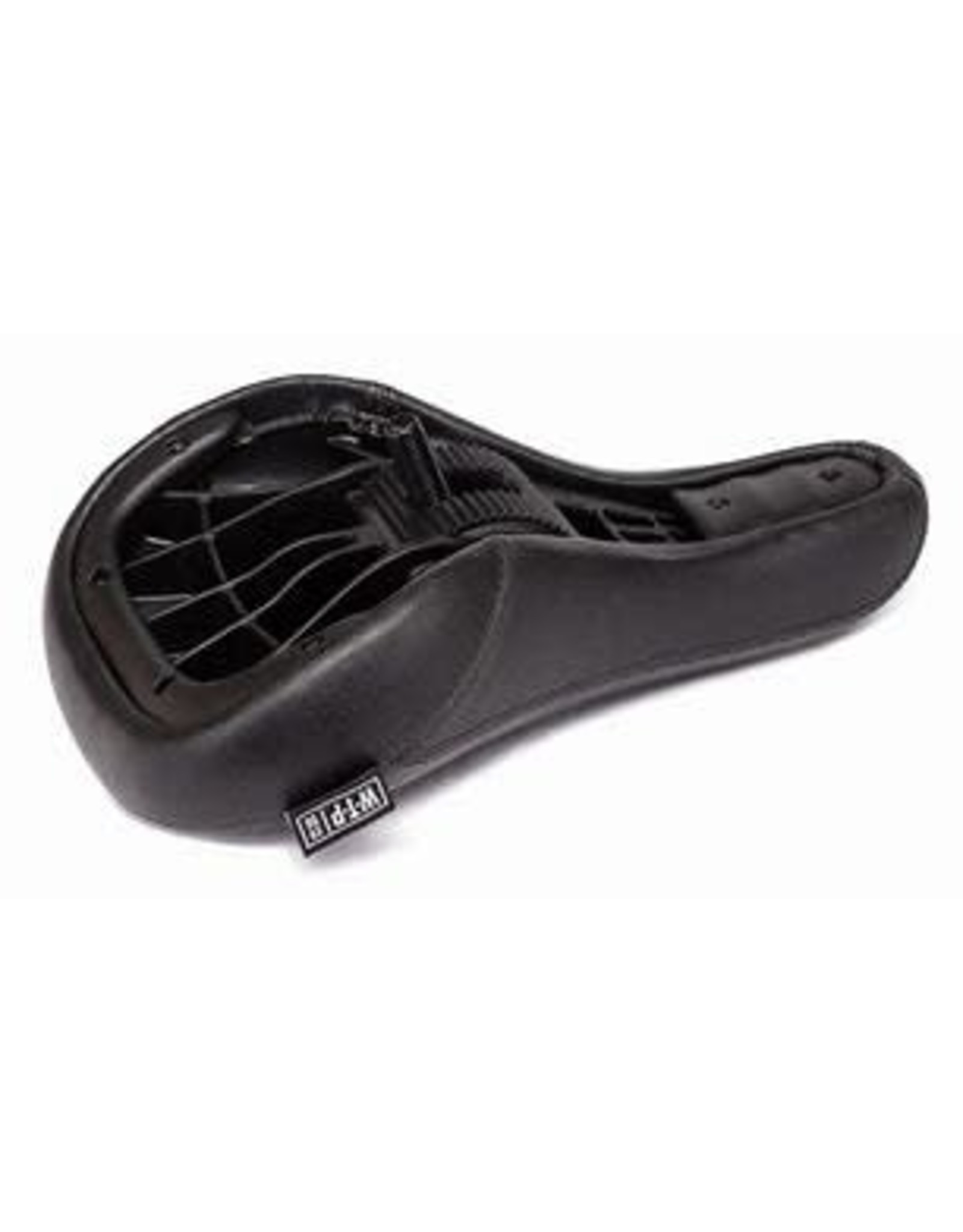 WE THE PEOPLE PIVOTAL BMX  SEAT FAT LEATHER BLACK