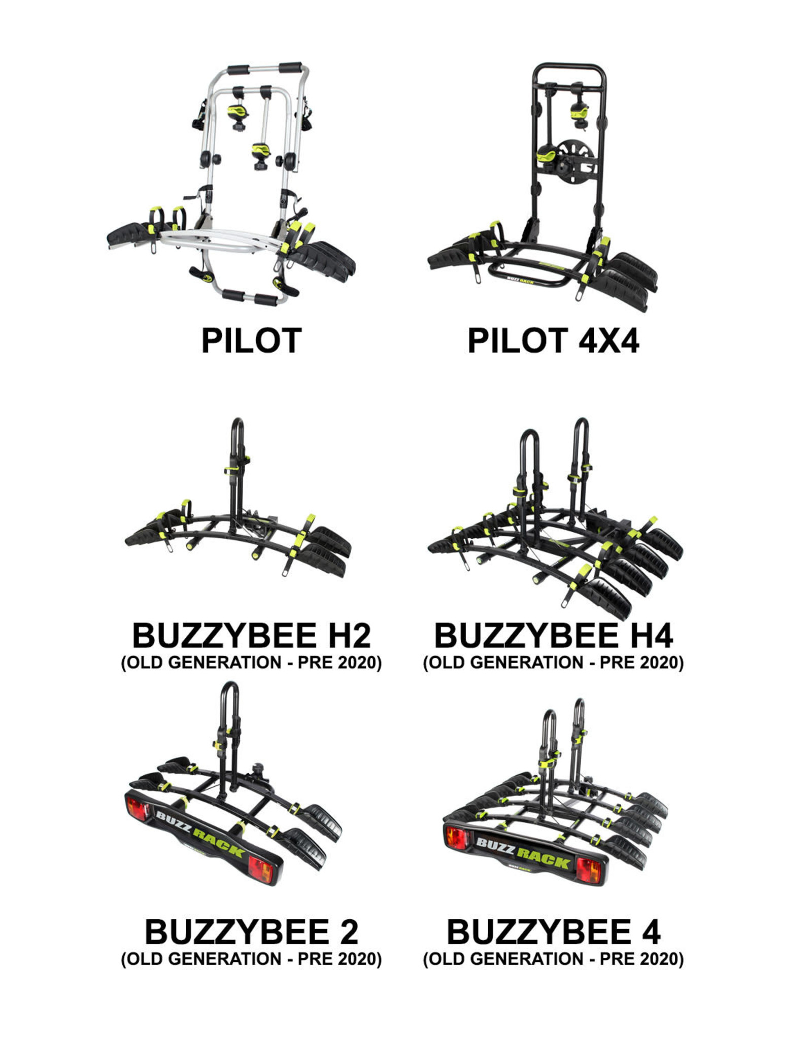 BUZZRACK BUZZRACK CAR RACK PART WHEEL CRADLE TO SUIT BUZZYBEE