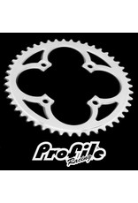 PROFILE RACING PROFILE RACING 104X44 4 BOLT SILVER CHAINRING