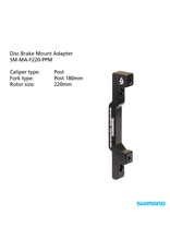 Shimano SHIMANO BRAKE ADAPTER SM-MA-F220-P/PM 203mm CALIPER: POST MOUNT: POST