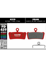 GALFER GALFER ADVANCED DISC BRAKE PADS FIT SRAM GUIDE, AVID TRAIL