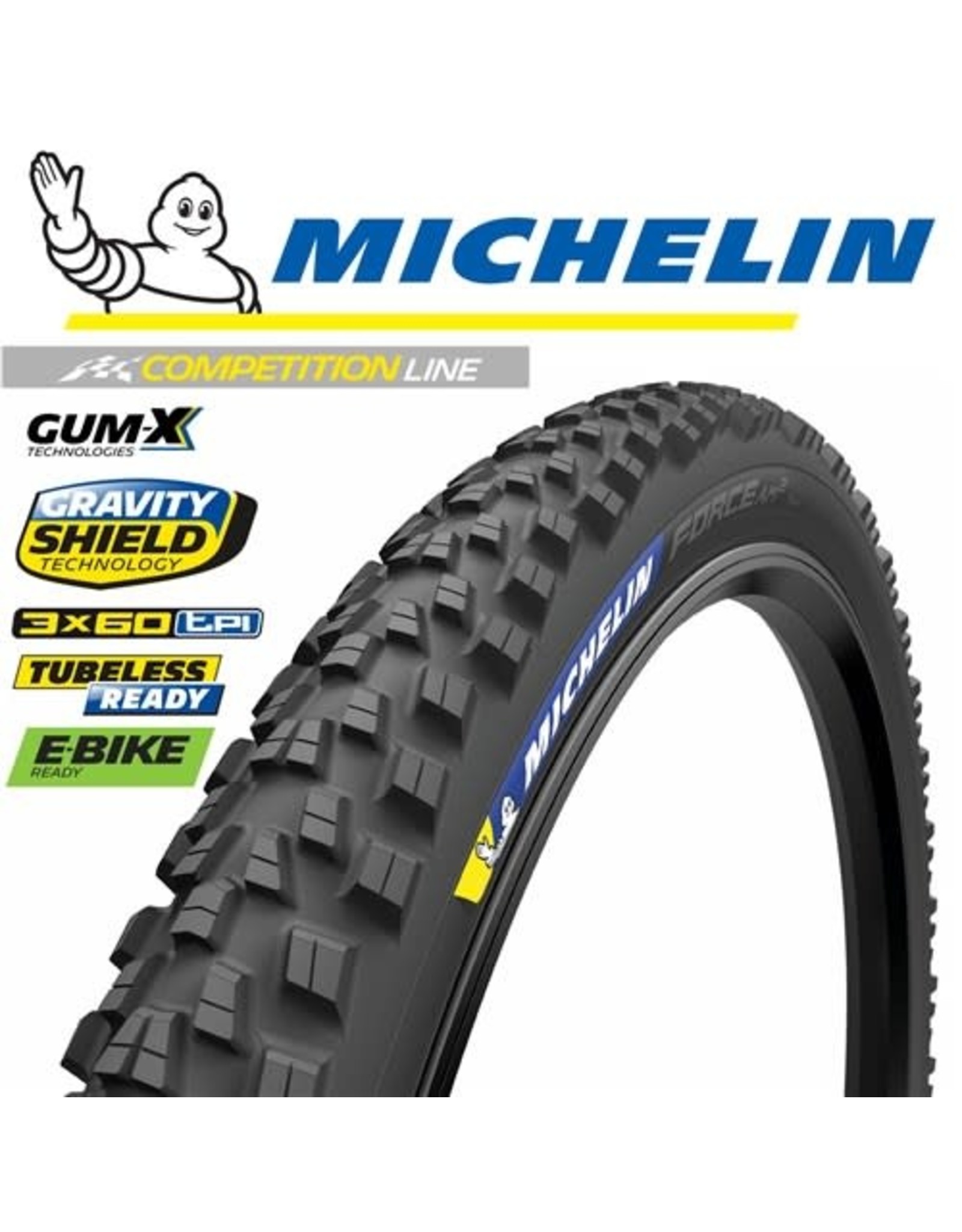 MICHELIN MICHELIN FORCE AM COMPETITION 27.5x2.40” TYRE