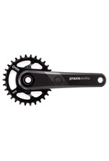 PRAXIS CADET M30 175MM 30T 30MM SPINDLE BLACK CRANKSET