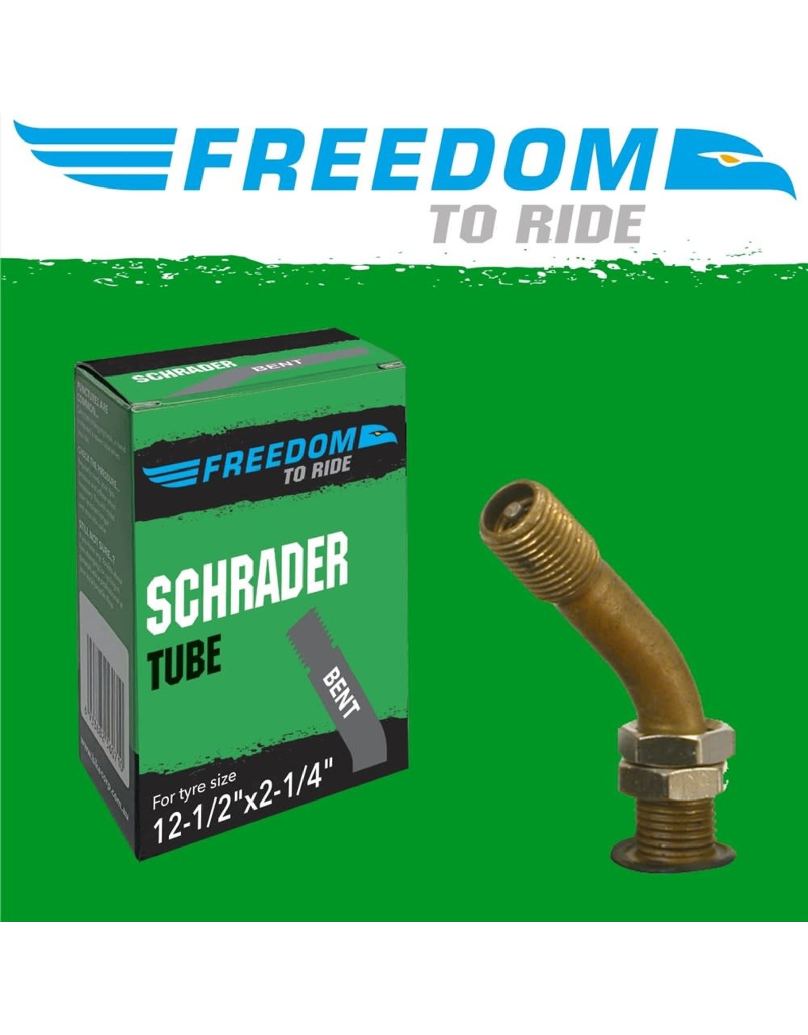 FREEDOM TUBE 12-1/2 X 2-1/4” SV BENT