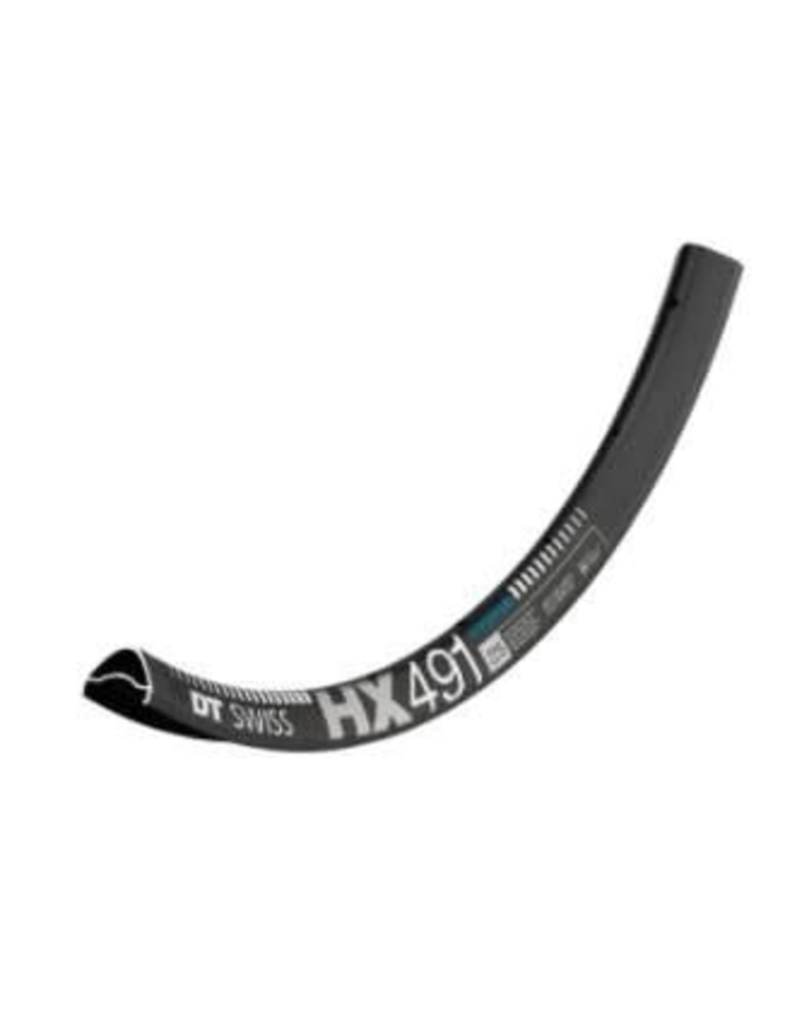 DT Swiss DT SWISS HX491 27.5" 36H RIM BLACK (25MM WIDE) E-BIKE COMPATIBLE