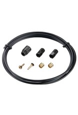 Tektro TEKTRO/TRP DISC BRAKE HOSE KIT 5.5X2000mm BLACK NON BANJO TYPE