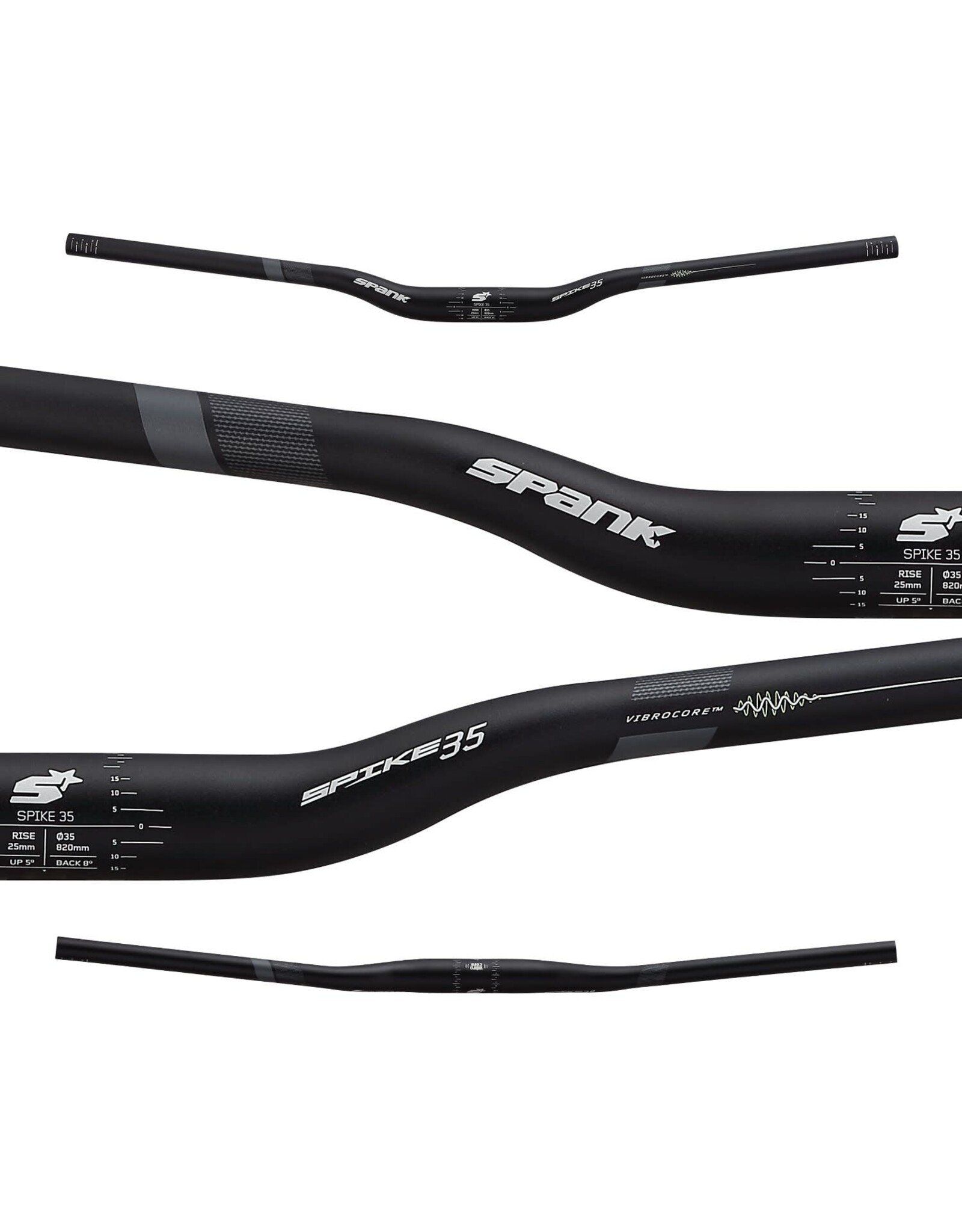 SPANK SPANK SPIKE VIBROCORE MTB HANDLEBAR 820X35