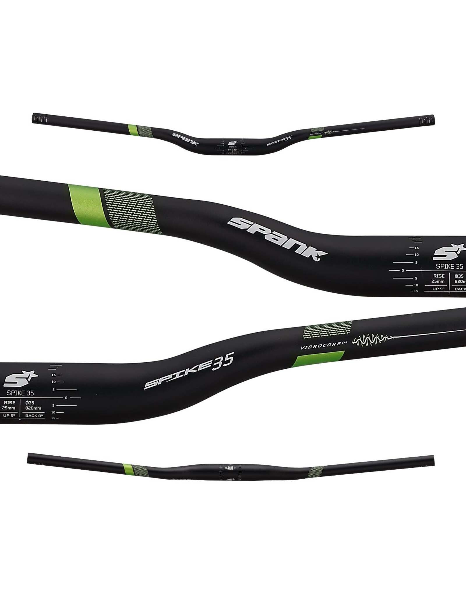 SPANK SPANK SPIKE VIBROCORE MTB HANDLEBAR 820X35