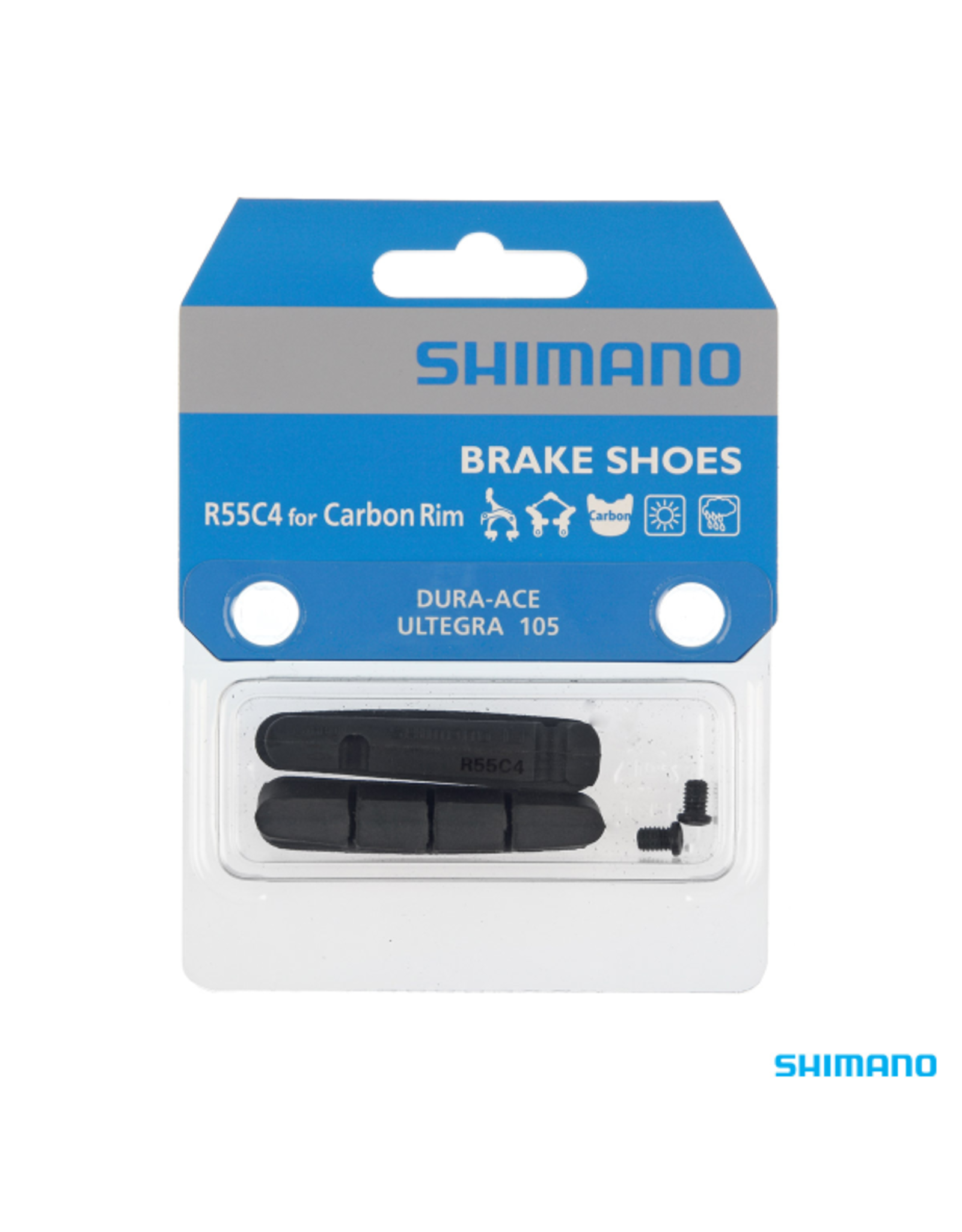 Shimano SHIMANO BR-9000 R55C4 1 PAIR INSERTS CARBON RIM BRAKE PADS
