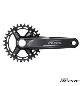 Shimano SHIMANO DEORE FC-M5100 1X10/11, 170mm 30T (w/o BB) 3mm OUTBOARD C/L:52mm CRANKSET