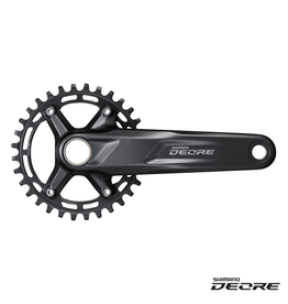 Shimano SHIMANO DEORE FC-M5100 1X10/11, 175mm 30T (w/o BB) 3mm OUTBOARD C/L:52mm CRANKSET