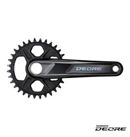 Shimano SHIMANO DEORE FC-M6100 1X12, 170mm 32T (w/o BB) 3mm OUTBOARD C/L:52mm CRANKSET