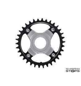 Shimano SHIMANO STEPS SM-CRE80-12 4 BOLT 104-34 CHAINRING HYPERGLIDE+