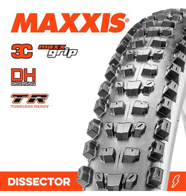 MAXXIS MAXXIS DISSECTOR 27.5 X 2.40” TR DH 3C MAXX GRIP FOLD 60TPI TYRE