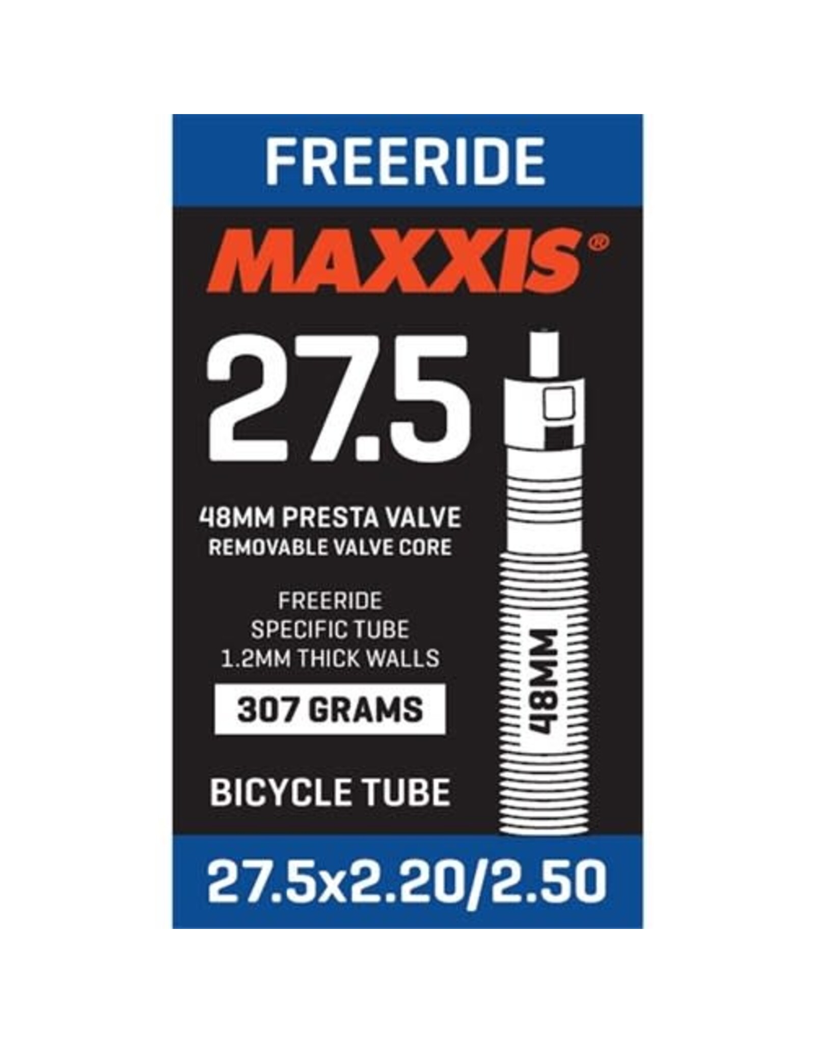 MAXXIS MAXXIS TUBE FREERIDE 27.5 x 2.2-2.5” F/V 48MM