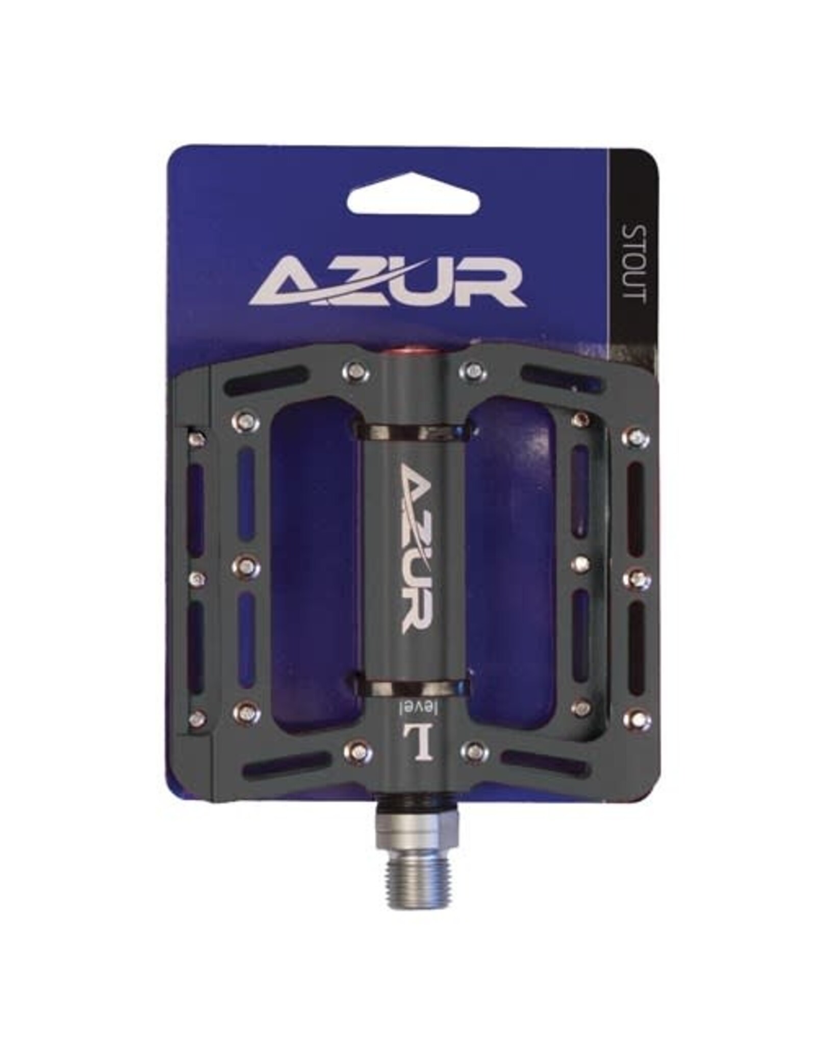 AZUR AZUR PEDALS STOUT FLAT 9/16” SEALED BEARING