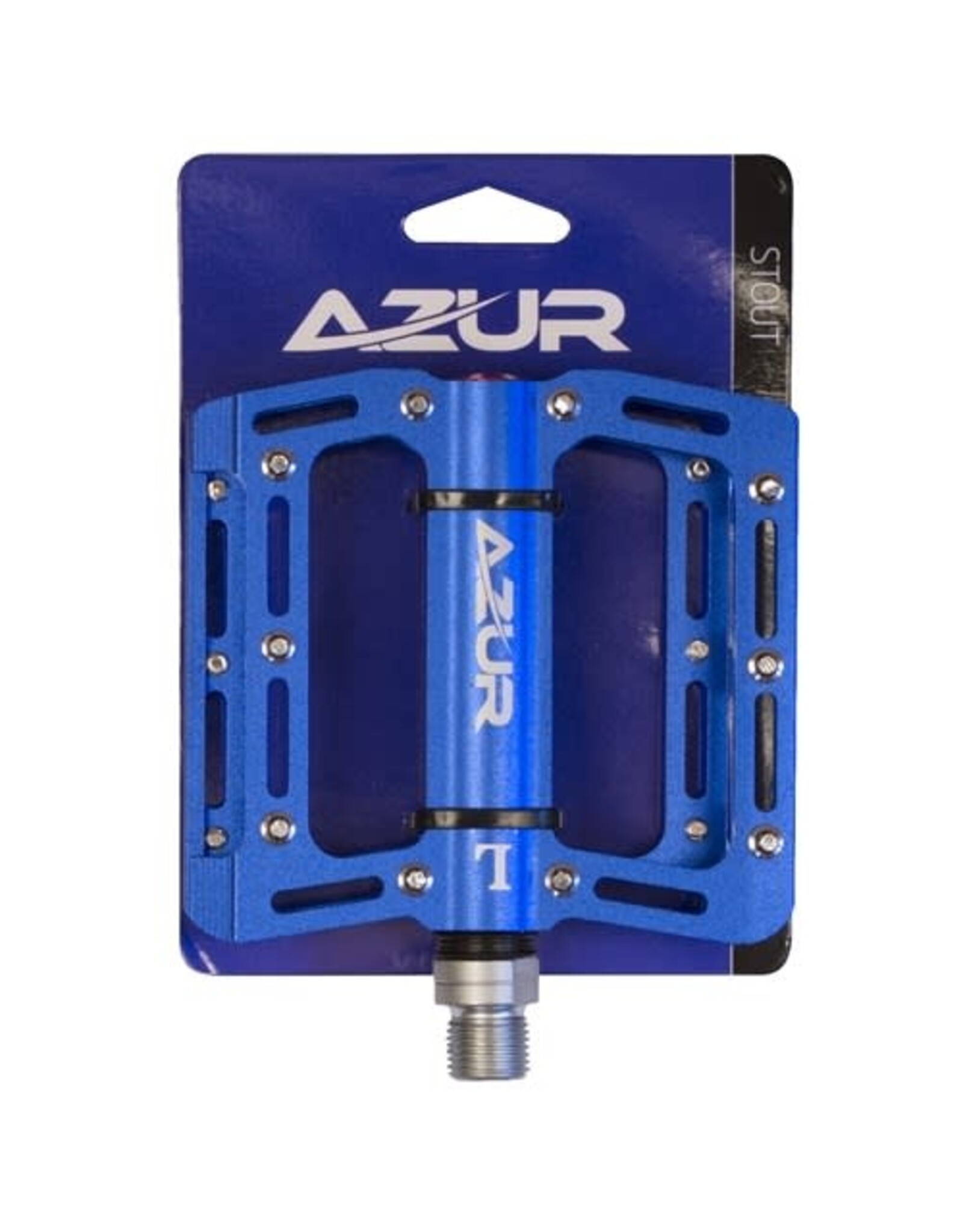 AZUR AZUR PEDALS STOUT FLAT 9/16” SEALED BEARING