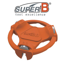 SUPER-B SUPER-B CLASSIC SPOKE WRENCH MULTI 3.2, 3.3 & 3.5MM TOOL