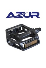 AZUR AZUR PEDALS RAIL BMX ALLOY 1/2” BLACK PLATFORM