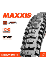 MAXXIS MAXXIS MINION DHR II 27.5 X 2.60” TR EXO+ 3C MAXX TERRA FOLD 120 TPI TYRE