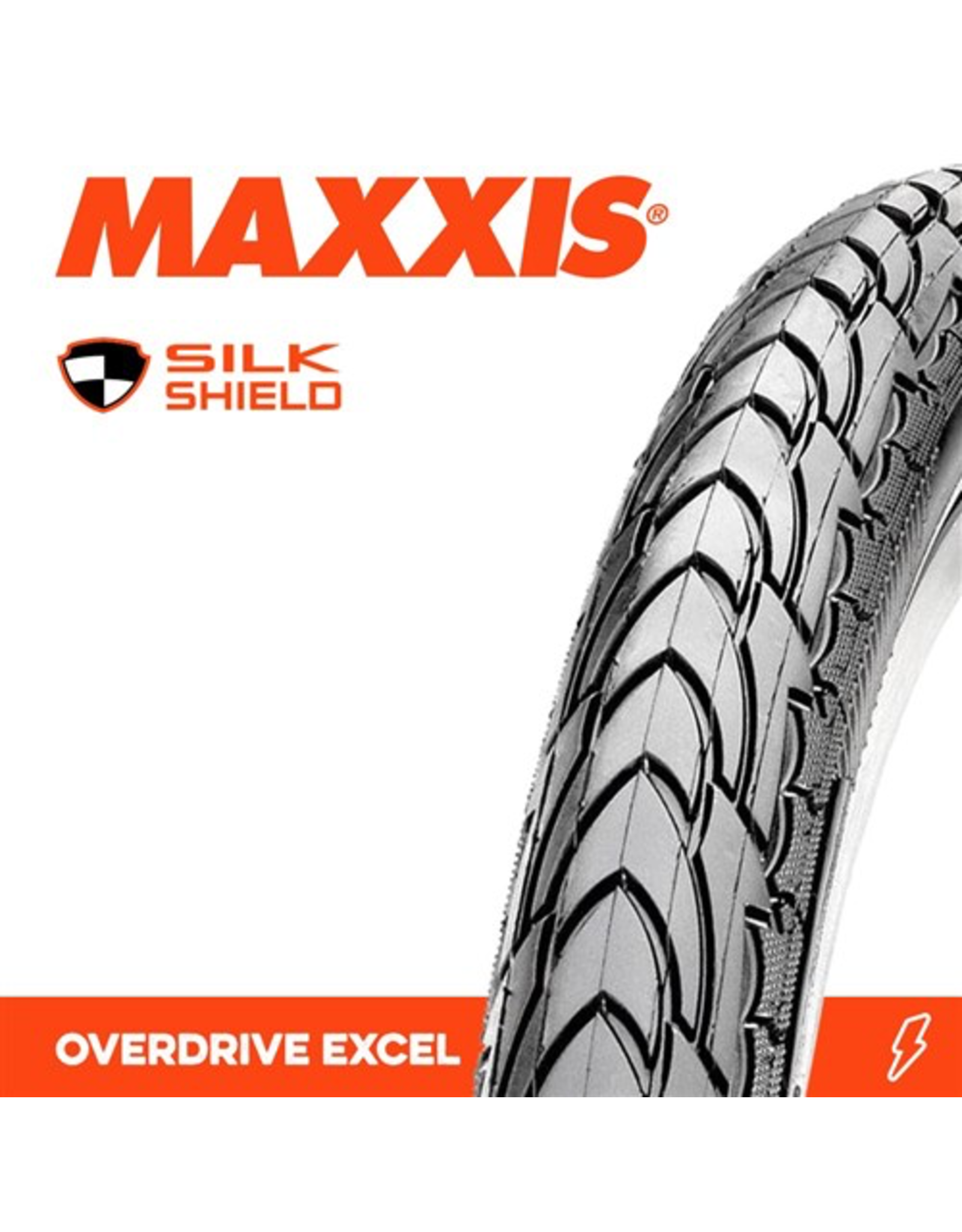 MAXXIS MAXXIS OVERDRIVE 26 X 2.00 SILKSHIELD WIRE 60 TPI TYRE