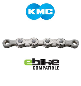 KMC KMC CHAIN E11 11 SPEED 122 LINK SILVER (E-BIKE CHAIN)