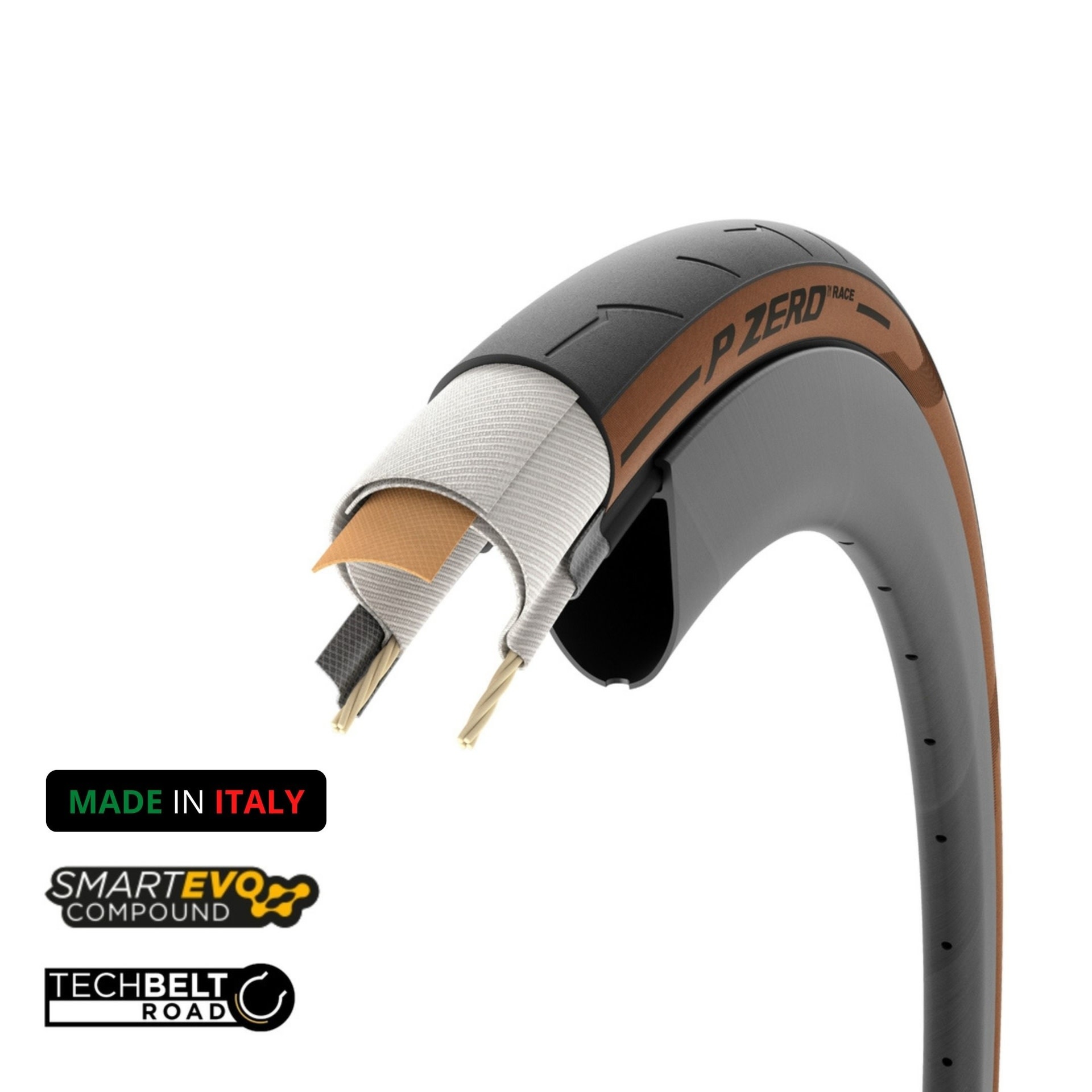PIRELLI PZERO RACE 700X26 CLASSIC FOLDING TYRE Bicycle Tech Bar