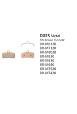 Shimano SHIMANO BR-M810 D02S METAL DISC BRAKE PADS SAINT/ZEE (BR-M640, M810 & M820)