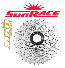 SUNRACE SUNRACE M63 7 SPEED 12-28T SILVER CASSETTE