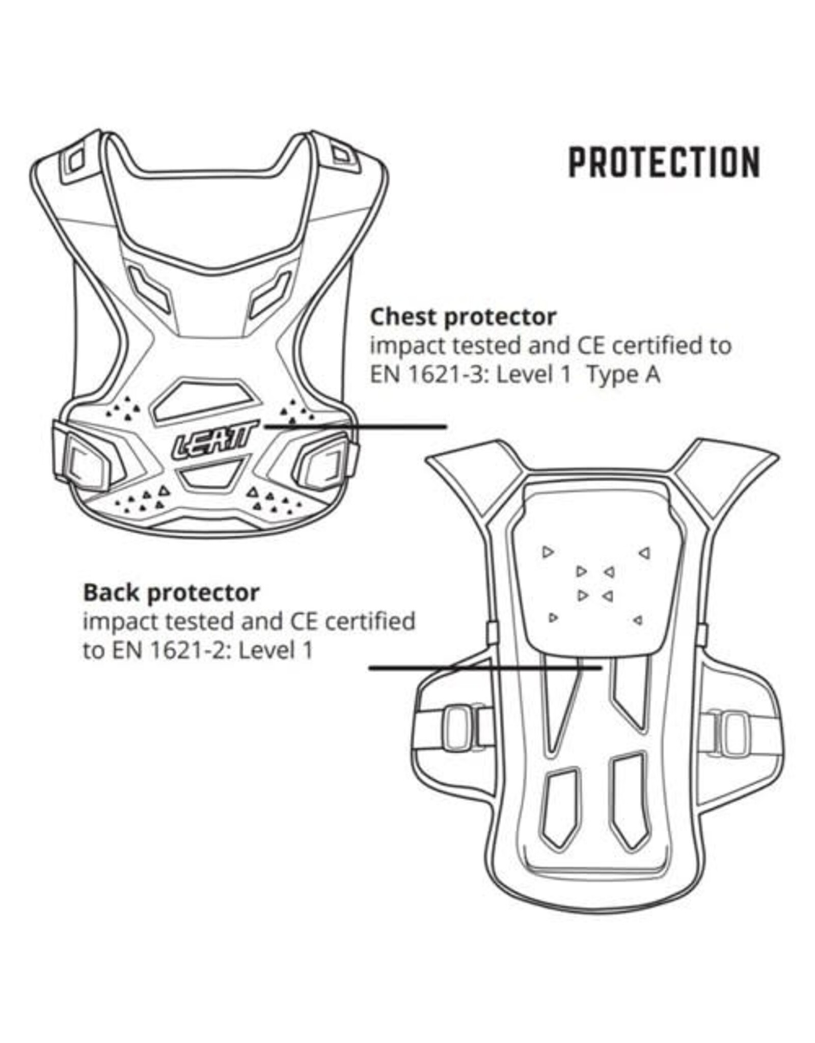 LEATT LEATT WOMENS AIRFLEXCHEST PROTECTOR