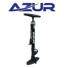 AZUR AZUR PUMP KAZE ALLOY CLEVER VALVE WITH GAUGE BLACK FLOOR PUMP