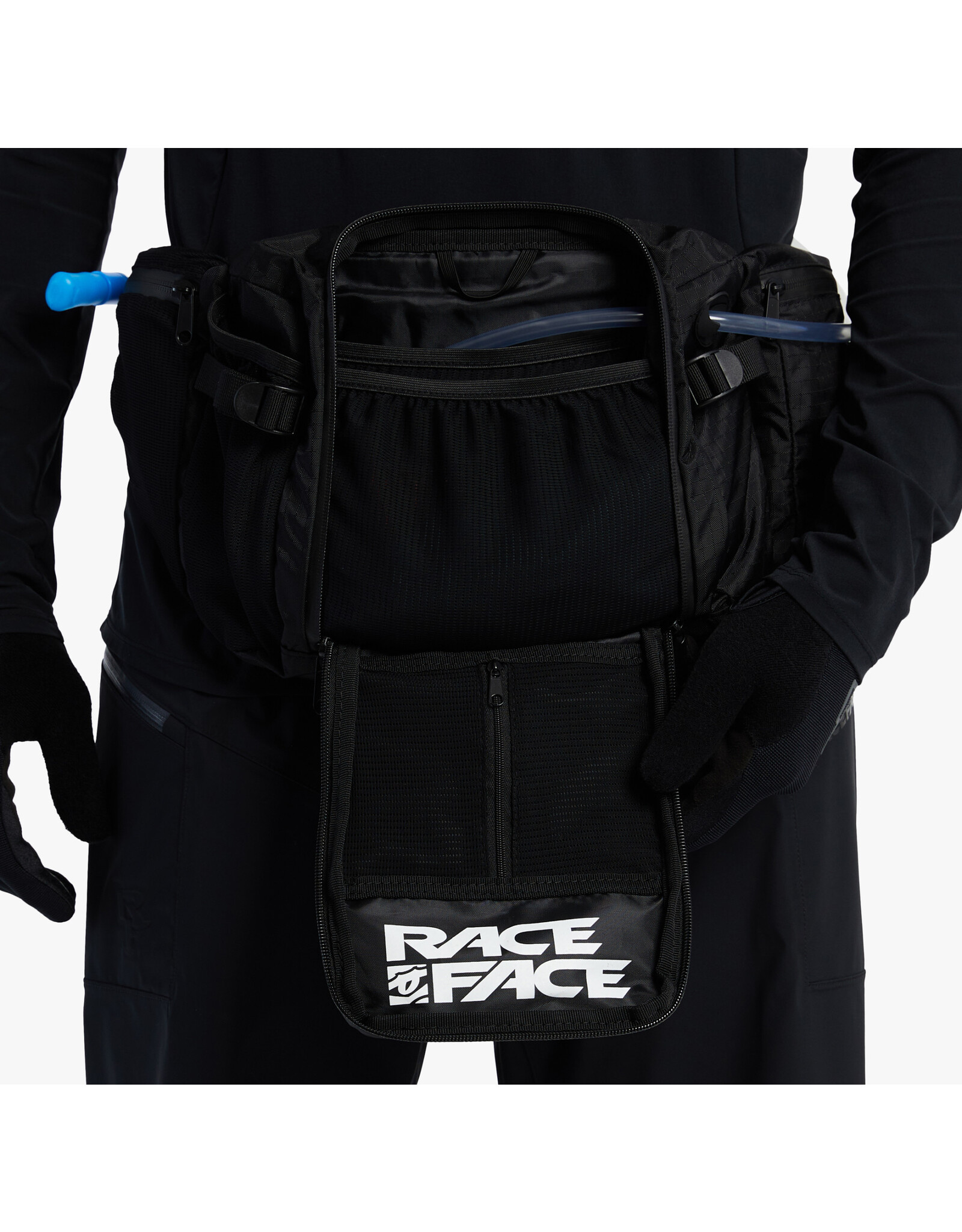 RACEFACE RACEFACE STASH 3L HIP BAG STEALTH BLACK