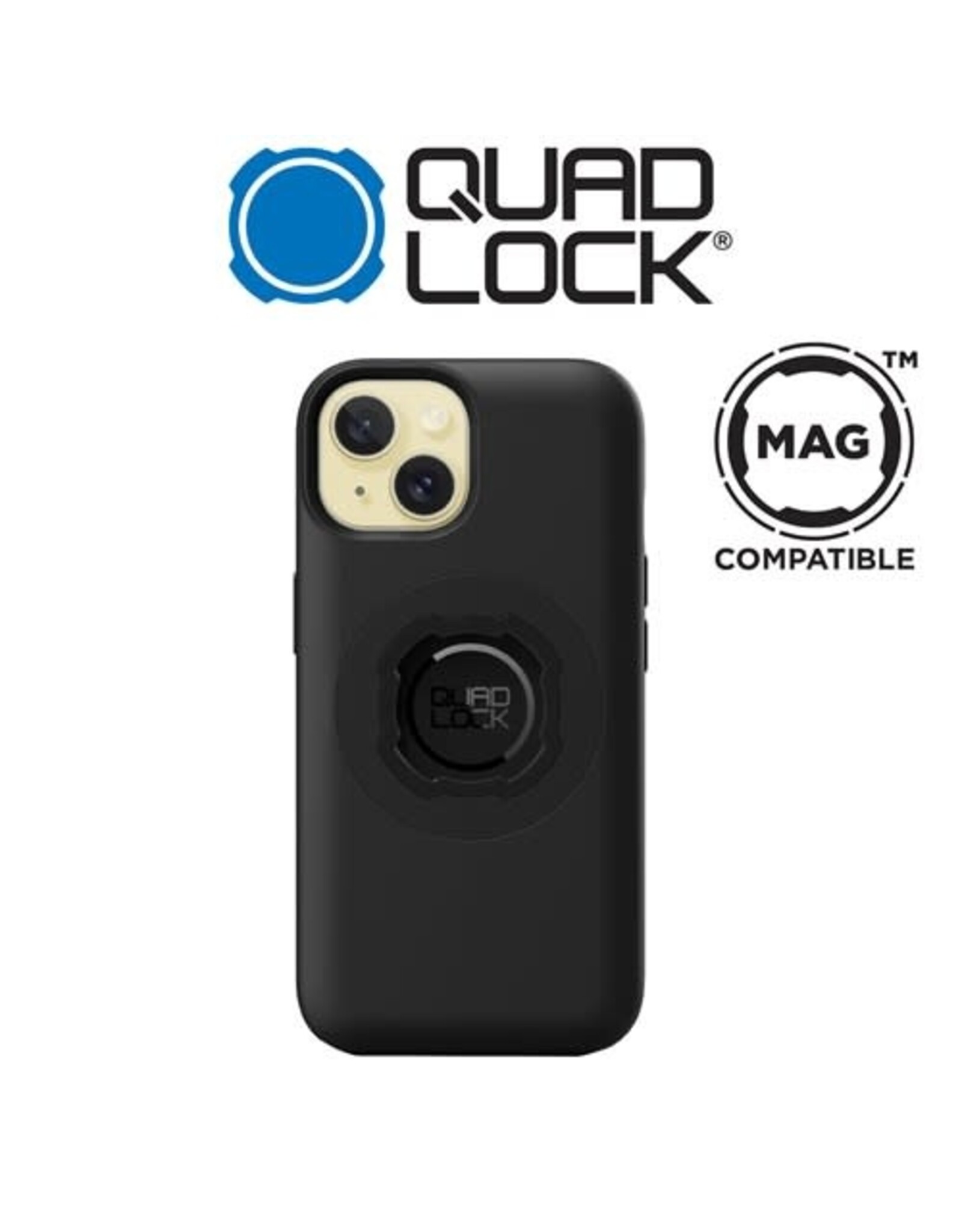QUAD LOCK QUAD LOCK MAG FOR iPHONE 15 6.1" PHONE CASE