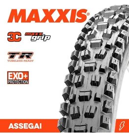 MAXXIS MAXXIS ASSEGAI 29 X 2.50” TR EXO+ 3C MAXX GRIP FOLD 120TPI TYRE