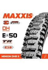 MAXXIS MAXXIS MINION DHR II 29 X 2.40” TR DH 3C MAXX TERRA FOLD 60TPI E50 TYRE