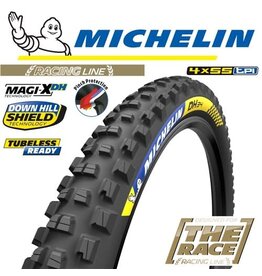 MICHELIN MICHELIN DH34 RACING LINE MAGI-XDH 29x2.4" TR WIRE  TYRE