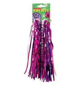 KIDS BITZ KIDS BITZ HANDLEBAR STREAMERS PINK/PURPLE