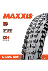 MAXXIS MAXXIS MINION DHF 29 X 2.50” TR DH 3C MAXX GRIP FOLD 60X2TPI TYRE