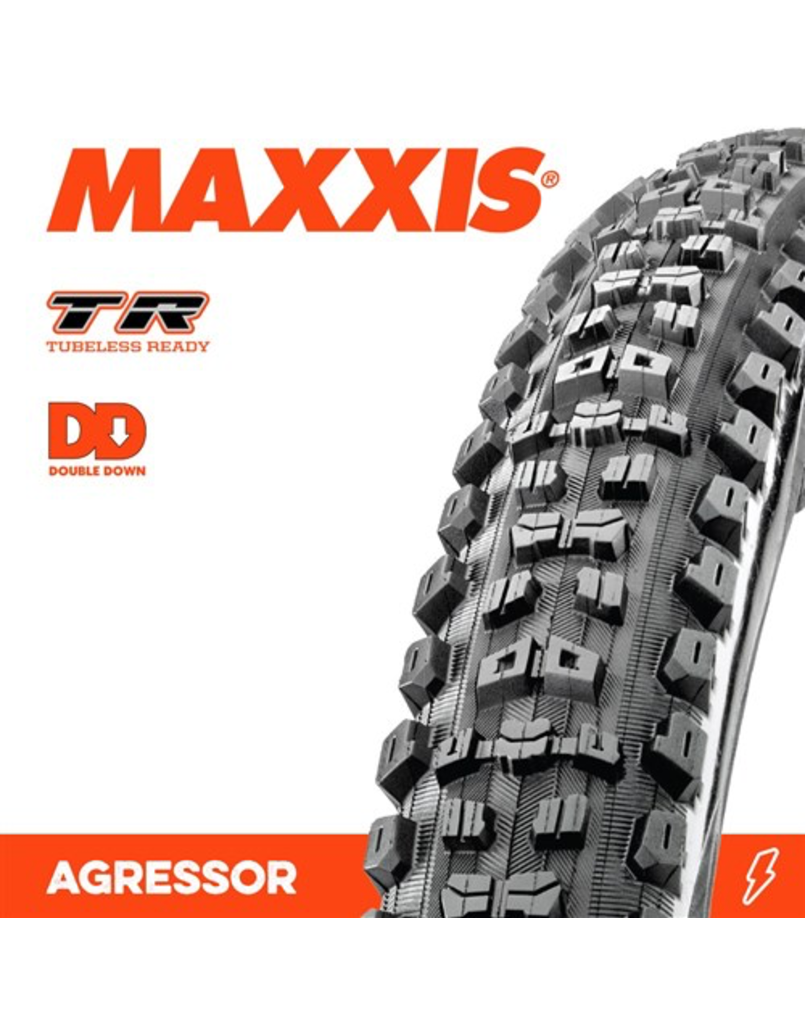 MAXXIS MAXXIS AGGRESSOR 29 X 2.50” TR DD FOLD 120X2TPI TYRE
